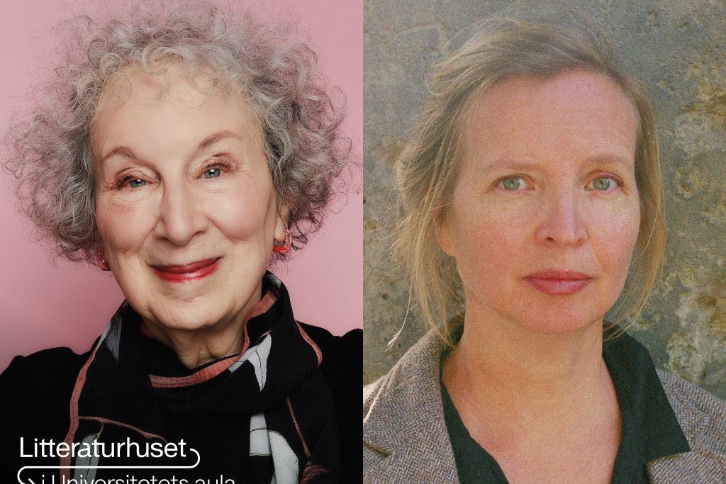 Portretter av Margaret Atwood og Jenny Erpenbeck