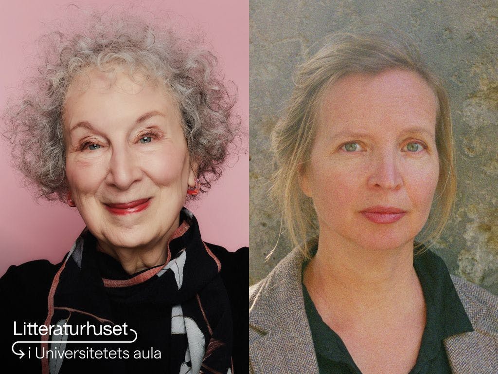 Portretter av Margaret Atwood og Jenny Erpenbeck